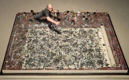 Jackson Pollock. Peintures “Drip” et New York, comme La Capitale de l'Art